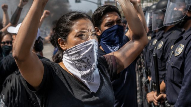 Severe Sentences for Protester