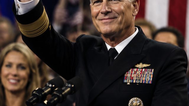 Former Navy Admiral Triumphs i