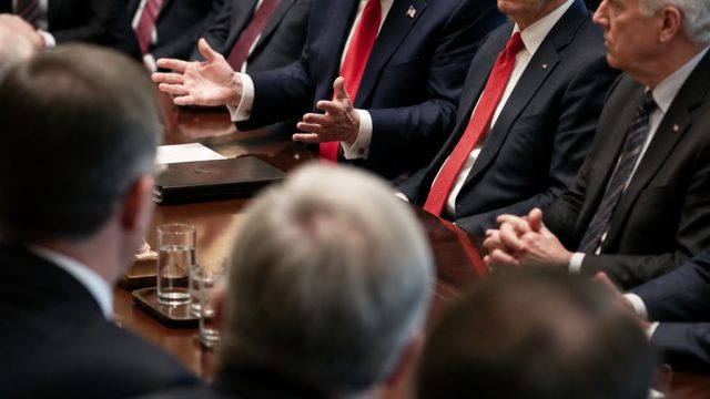 Trump's Contentious Meeting wi